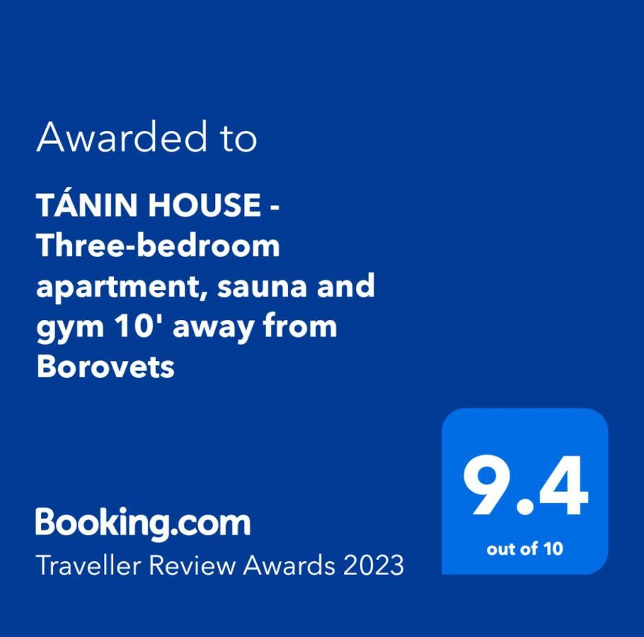 Tanin House - Three-Bedroom Apartment, Sauna And Gym 10' Away From Borovets Samokov Ngoại thất bức ảnh
