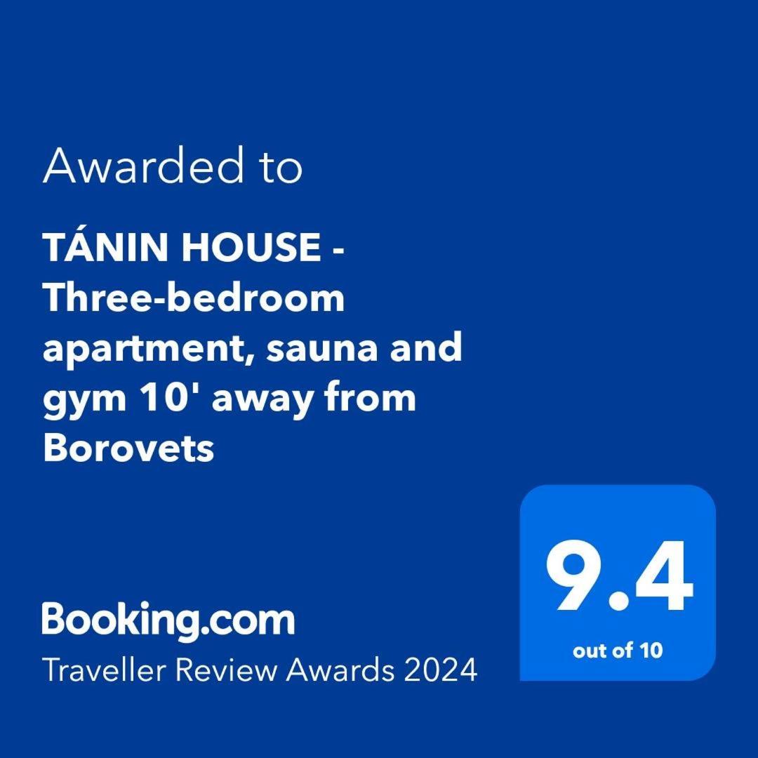 Tanin House - Three-Bedroom Apartment, Sauna And Gym 10' Away From Borovets Samokov Ngoại thất bức ảnh